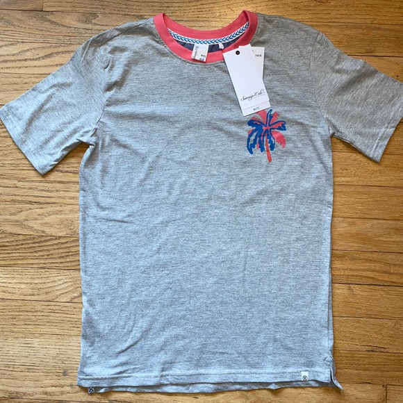 NWT Sovereign Code Boys Badge Palm Print T-Shirt (Size M & L) - Picture 8 of 11